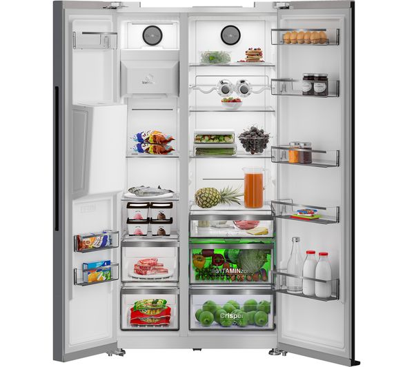 Frigorífico Americano Grundig inox 179*91cm GSBSPDM5FVN OUTLET
