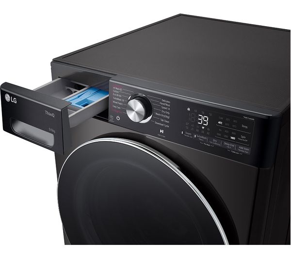 Lavasecadora LG 9/6kg negra 1400rpm FWY996BCTN4 OUTLET