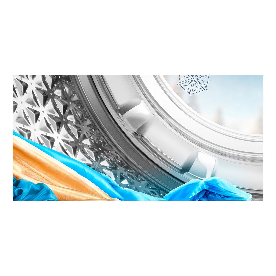 Lavadora Hisense 9kg blanca 1400rpm WFQP9014EVM OUTLET