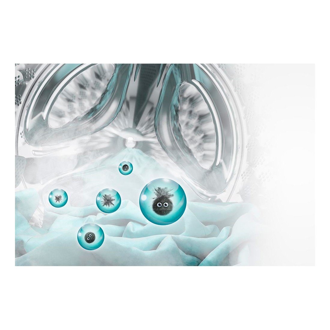 Lavadora Hisense 9kg blanca 1400rpm WFQP9014EVM OUTLET