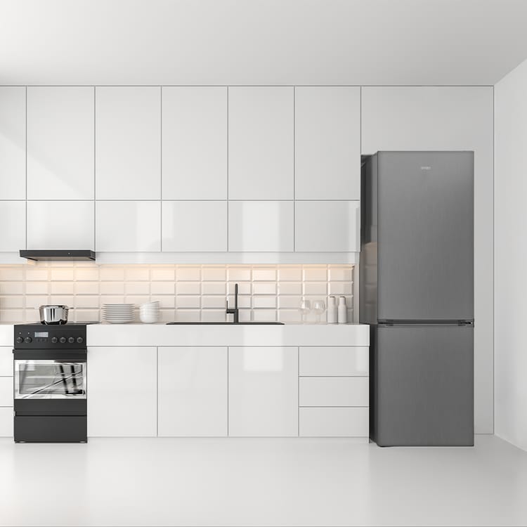Frigorífico combi Svan inox 185*60cm SC185603NFX OFERTA