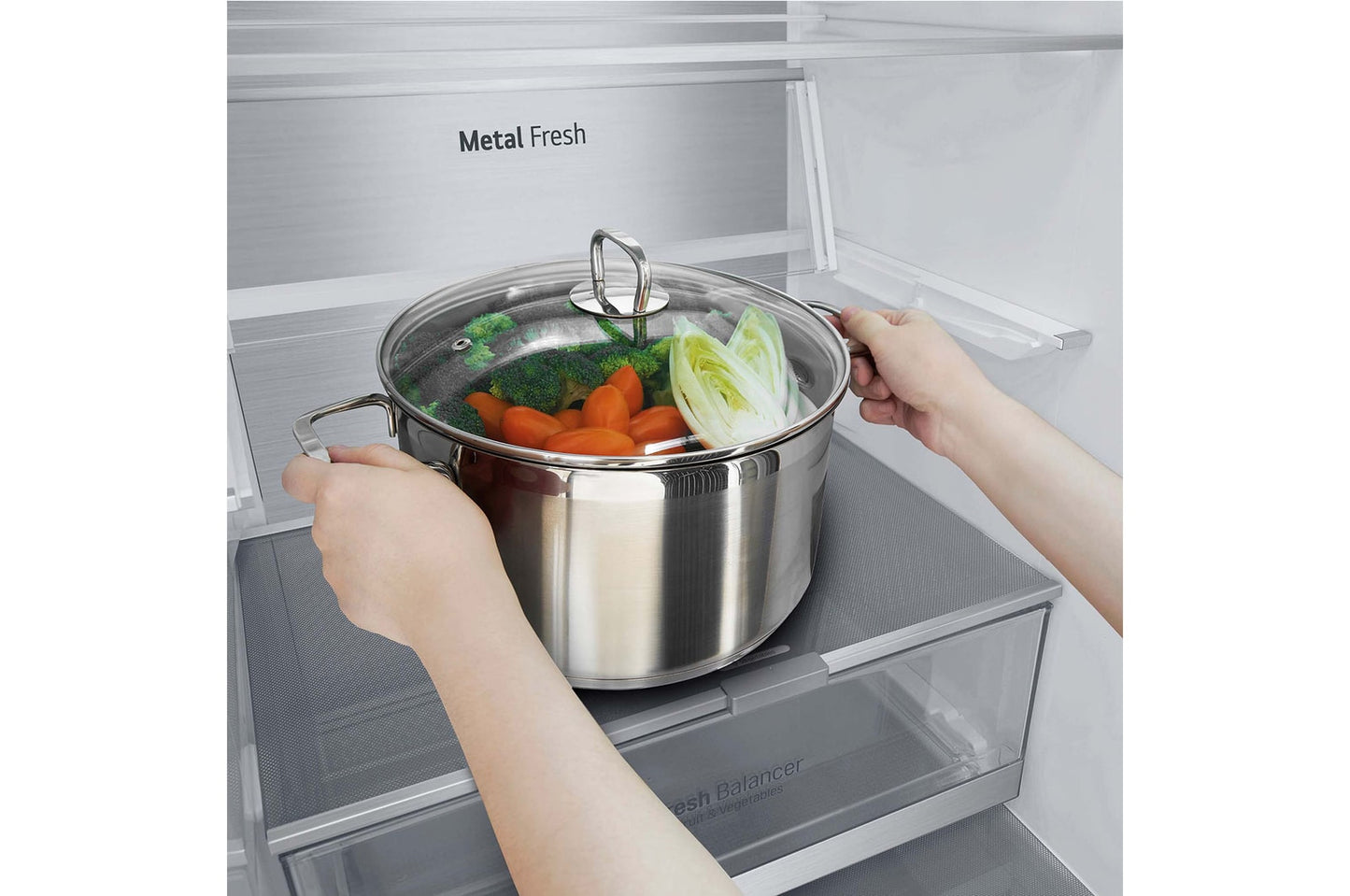 Frigorífico combi LG negro 203*60cm GBB92MCB2P OUTLET