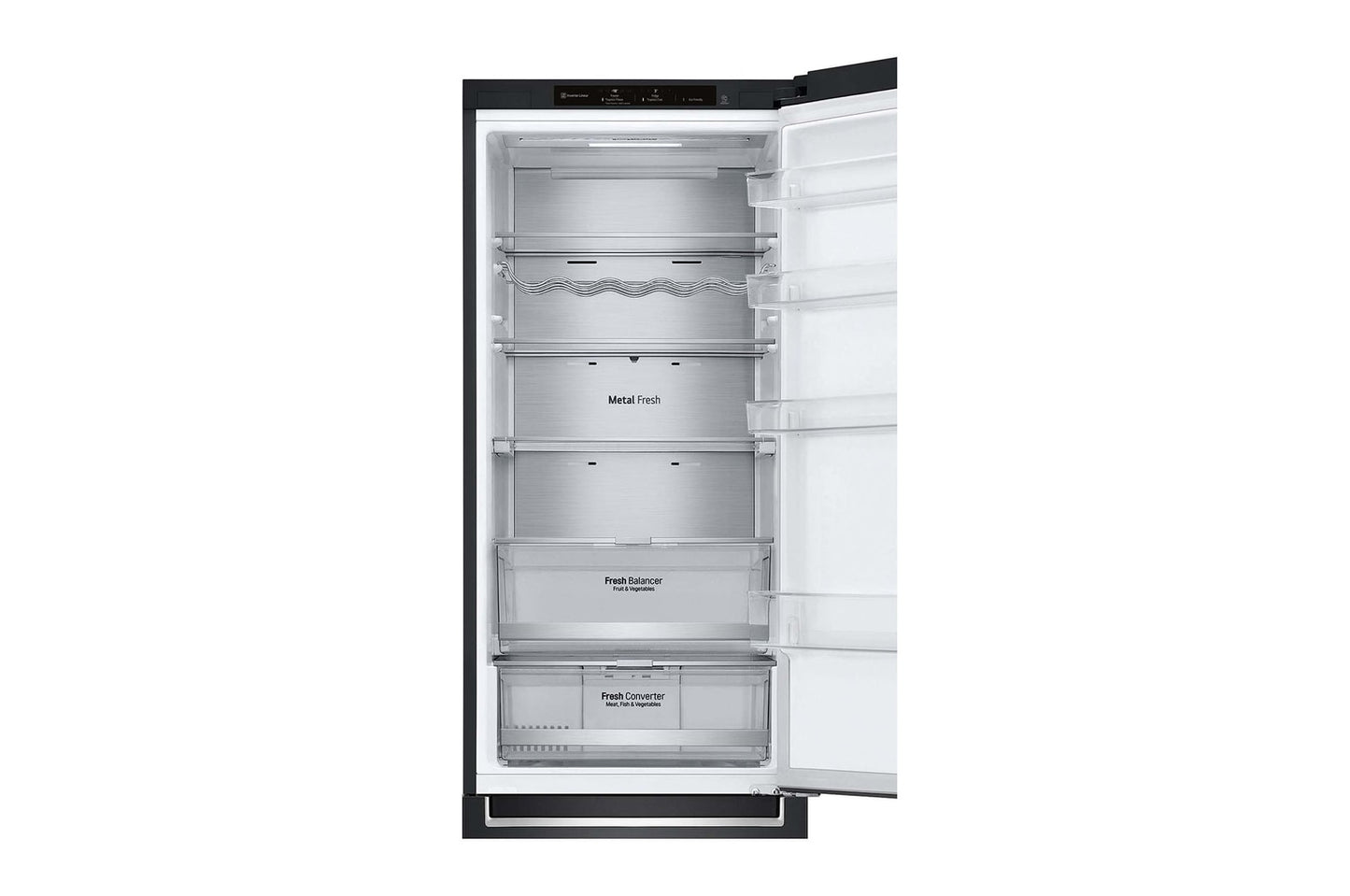 Frigorífico combi LG negro 203*60cm GBB92MCB2P OUTLET