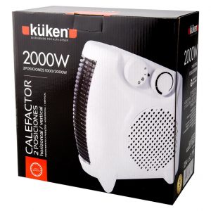 Calefactor horizontal o vertical 1000/2000w 30661 OFERTA