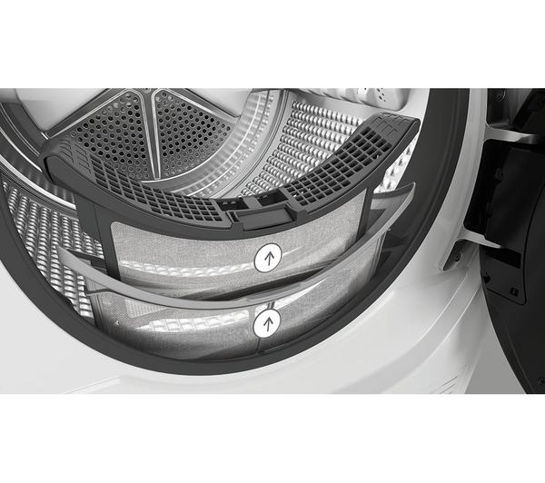 Secadora Hotpoint 9kg bomba de calor blanca H8D93WB OUTLET