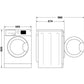 Lavasecadora Hotpoint 8/6kg blanca 1400rpm NDB8635W OUTLET