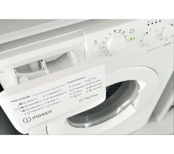 Lavadora Indesit 9kg blanca 1400rpm MTWC91495W OUTLET