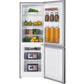 Frigorífico Combi Logik inox 143*50cm L50BS23 OUTLET