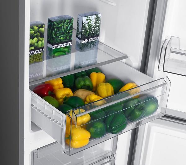 Frigorífico combi Kenwood inox 185*60cm KNF60XD23 OUTLET