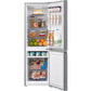 Frigorífico combi Logik inox 150*47cm LFC50S23 OUTLET