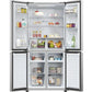 Frigorífico Americano Haier inox 4 puertas 181*83cm HCR3818ENMM OUTLET