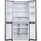 Frigorífico Americano Haier inox 4 puertas 181*83cm HCR3818ENMM OUTLET