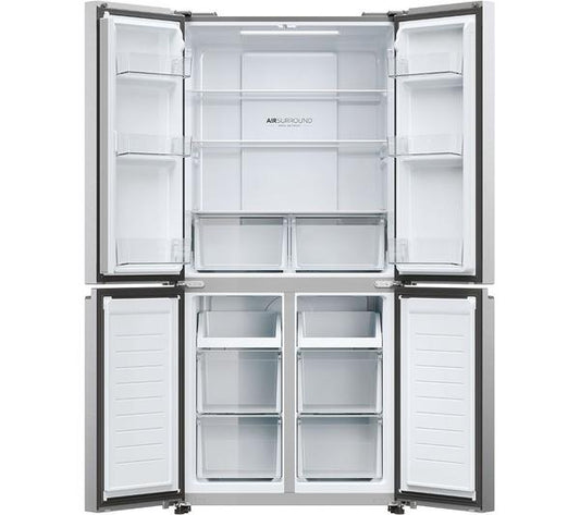 Frigorífico Americano Haier inox 4 puertas 181*83cm HCR3818ENMM OUTLET