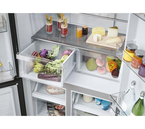 Frigorífico Americano Haier inox 4 puertas 181*83cm HCR3818ENMM OUTLET