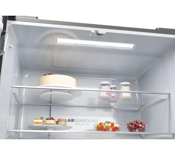 Frigorífico Americano Haier inox 4 puertas 181*83cm HCR3818ENMM OUTLET