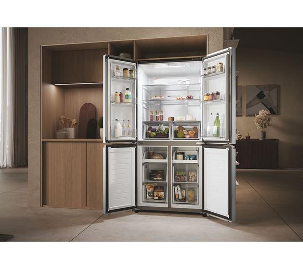 Frigorífico Americano Haier inox 4 puertas 181*83cm HCR3818ENMM OUTLET