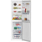 Frigorífico combi Beko blanco 182*54cm CFG4582DW OUTLET