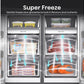 Frigorífico Americano Hisense inox 4 puertas 178*91cm RQ758N4SASE OUTLET
