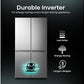 Frigorífico Americano Hisense inox 4 puertas 178*91cm RQ758N4SASE OUTLET