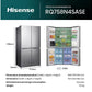Frigorífico Americano Hisense inox 4 puertas 178*91cm RQ758N4SASE OUTLET
