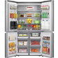 Frigorífico Americano Hisense inox 4 puertas 178*91cm RQ758N4SASE OUTLET