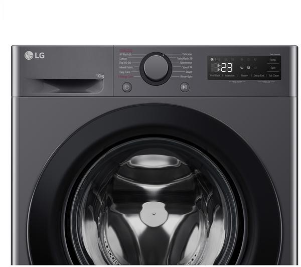 Lavadora LG 10kg grafito 1400rpm (026342) OUTLET