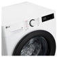 Lavadora LG 10kg blanca 1400rpm F4C510WBTN1 OUTLET