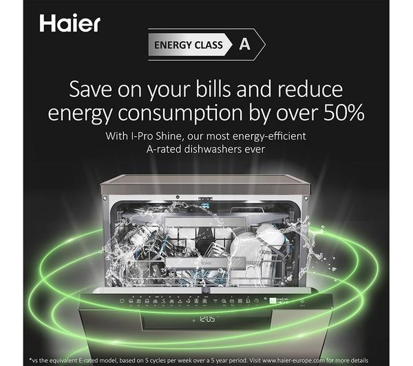 Lavavajillas Haier inox 60cm 14 cubiertos (026210) OUTLET