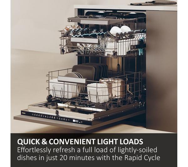 Lavavajillas Haier inox 60cm 14 cubiertos (026210) OUTLET