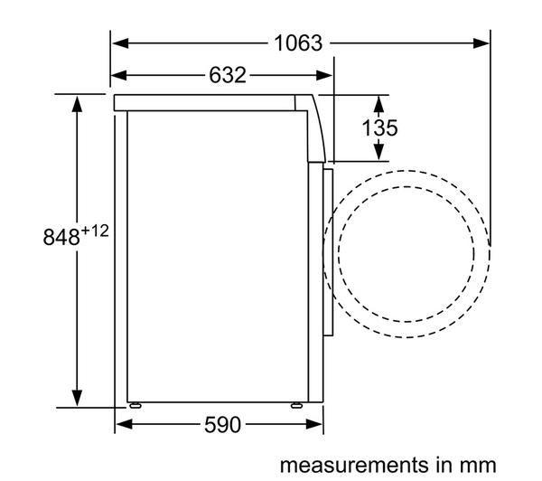 Lavadora Bosch 8kg blanca 1400rpm WGE03408GB OUTLET