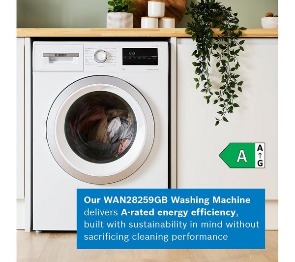 Lavadora Bosch 9kg blanca 1400rpm WAN28259GB OUTLET