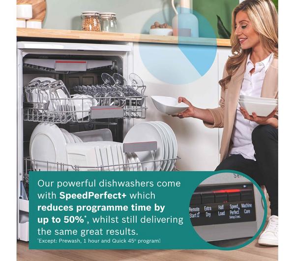 Lavavajillas Bosch inox 60cm 14 cubiertos SMS6ZCI10G/57 OUTLET