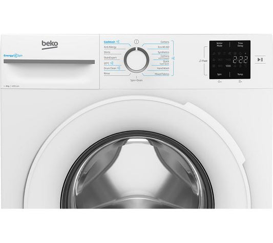 Lavadora Beko 8kg blanca 1400rpm BM3WT3841W OUTLET