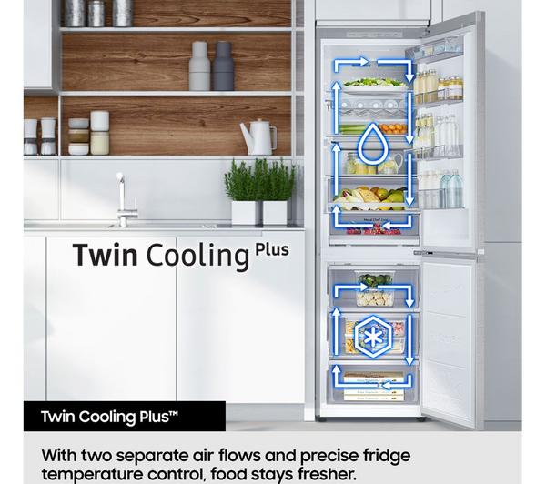 Frigorífico combi Samsung inox 203*76cm RB53DG703CS9 OUTLET