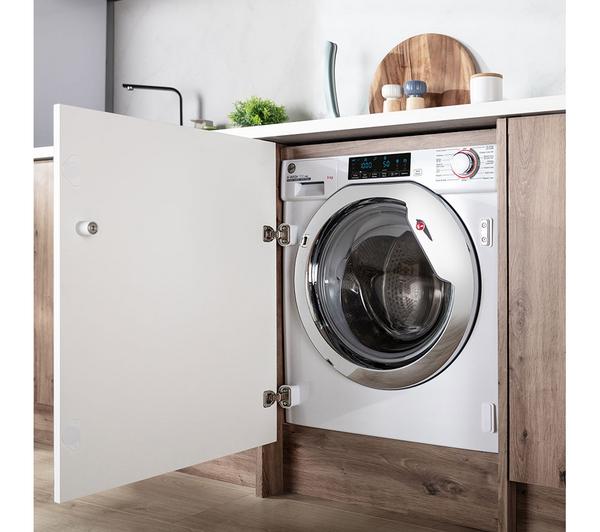 Lavadora Hoover 9kg blanca 1600rpm integración HBWOS69TMCE-80 OUTLET
