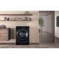 Lavadora Hotpoint 8kg negro 1400rpm NSWR846BS OUTLET
