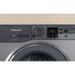 Lavadora Hotpoint 8kg inox 1400rpm NSWR846GK OUTLET