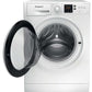 Lavadora Hotpoint 8kg blanca 1400rpm NSWR846WK OUTLET