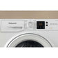 Lavadora Hotpoint 8kg blanca 1400rpm NSWR846WK OUTLET