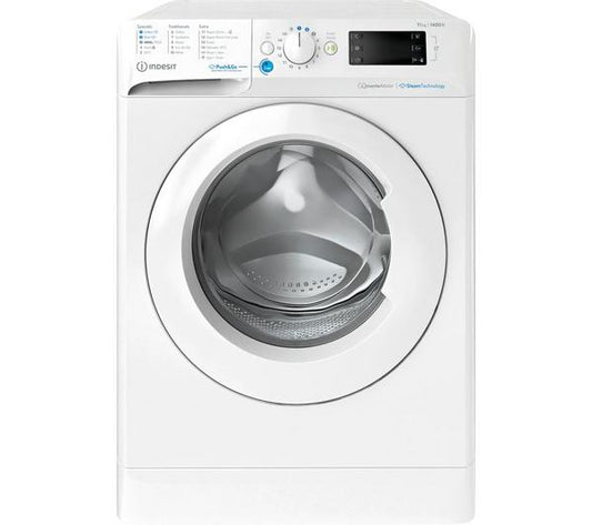 Lavadora Indesit 11kg blanca 1400rpm BWE111496XWV OUTLET