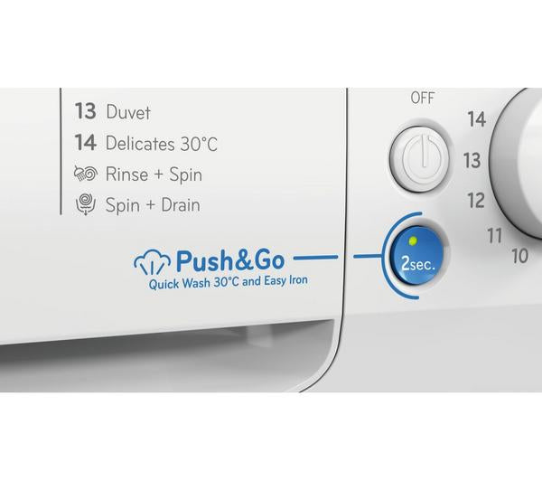 Lavadora Indesit 11kg blanca 1400rpm BWE111496XWV OUTLET