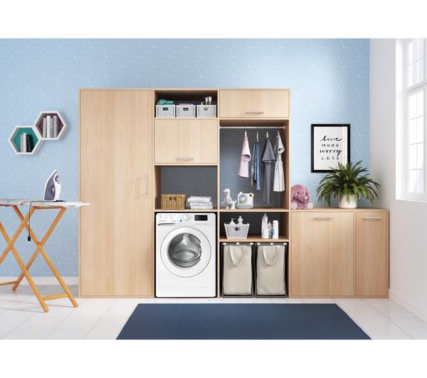 Lavadora Indesit 11kg blanca 1400rpm BWE111496XWV OUTLET