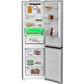 Frigorífico combi Beko inox 186*60cm CNG7686VPS OUTLET