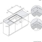 Placa inducción Hoover 4 fuegos HIF84DCS OUTLET