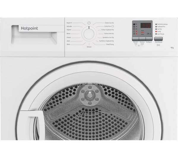 Secadora Hotpoint 9kg condensación blanca (026321) OUTLET