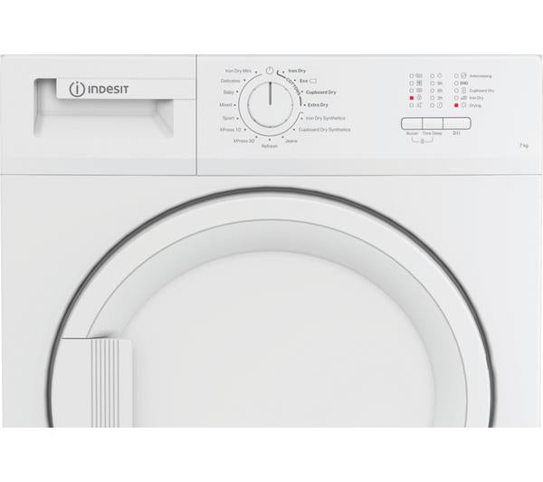 Secadora Indesit 8kg condensación blanca (026420) OUTLET