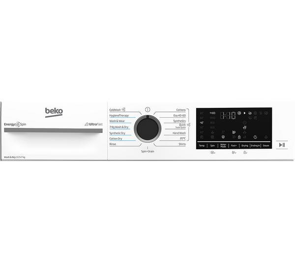 Lavasecadora Beko 10.5/7kg blanca 1400rpm (026360) OUTLET