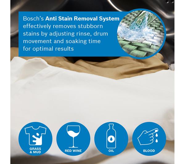 Lavadora Bosch 10kg inox 1400rpm WGH254ARGB OUTLET