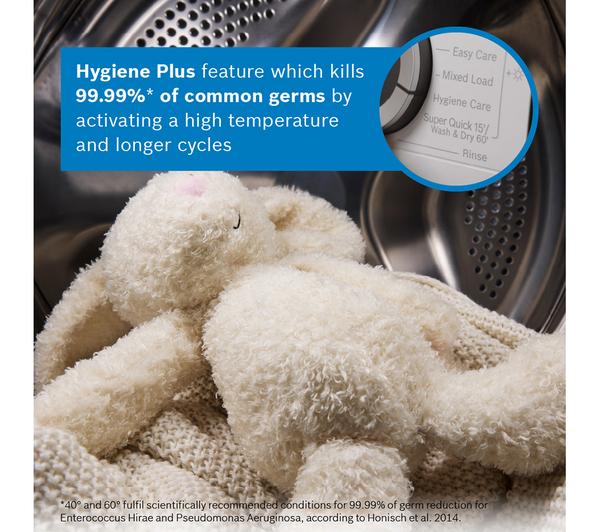 Lavadora Bosch 10kg inox 1400rpm WGH254ARGB OUTLET