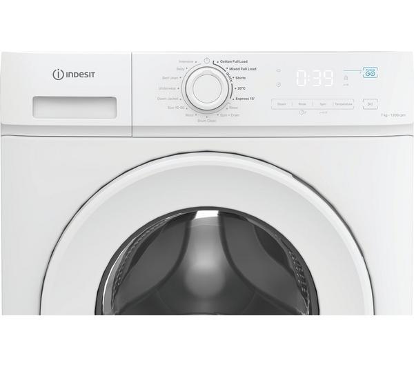 Lavadora Indesit 7kg blanca 1200rpm (026413) OFERTA